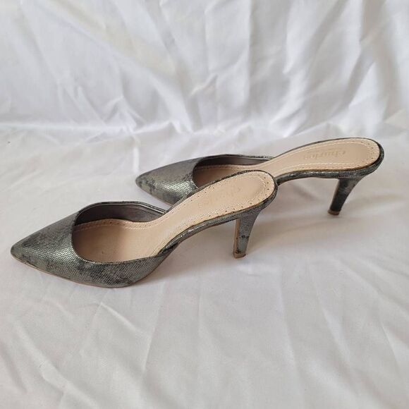 Charles by charles david womens Sz 7.5 Snaked Print heels - Picture 6 of 8
